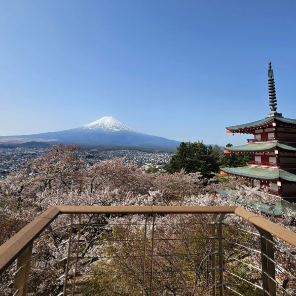 La Pagoda Chureito: un tesoro frente al Monte Fuji