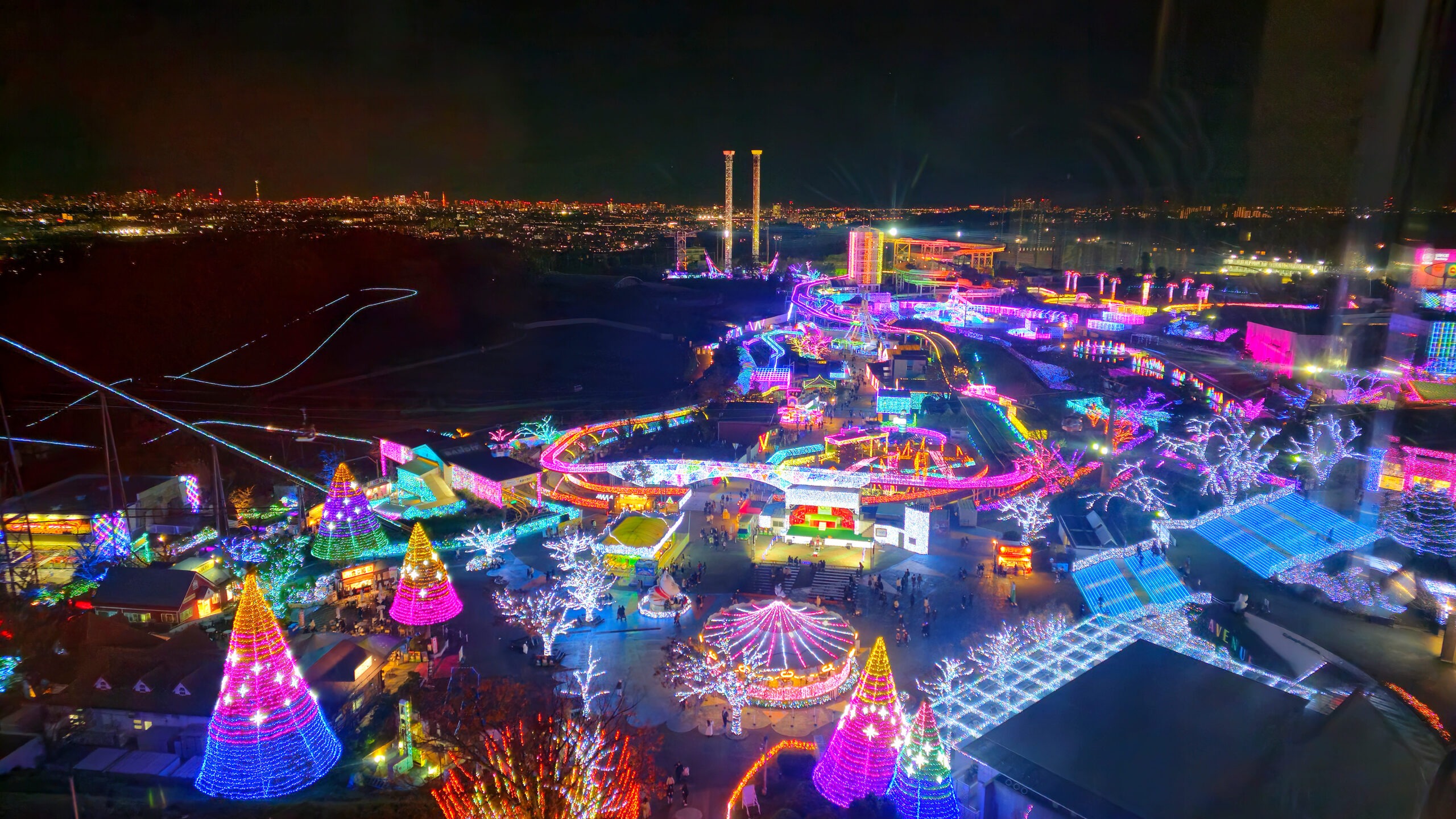 Yomiuriland: el mejor parque de atracciones de Tokio